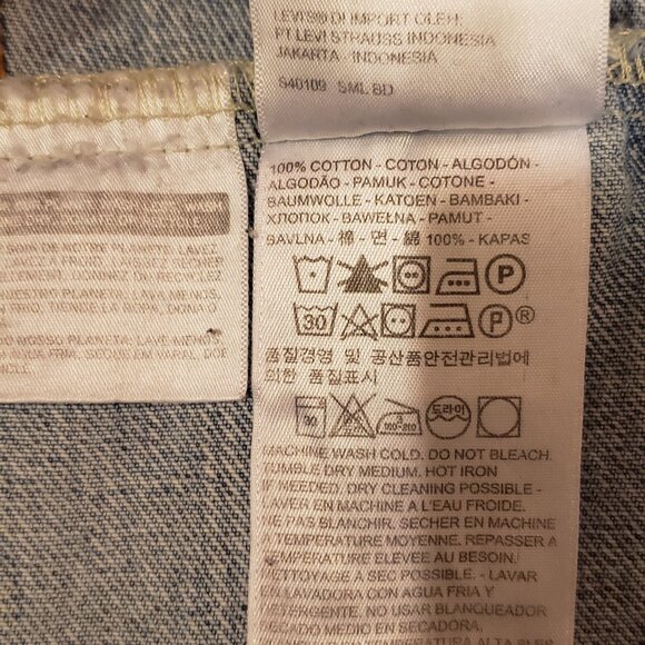 Levi's Light Blue Jean Jacket - Picture 4 of 4